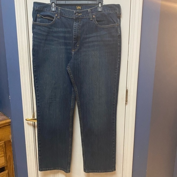 Lee Men’s Relaxed fit Straight Leg Jeans 40 - Picture 1 of 10